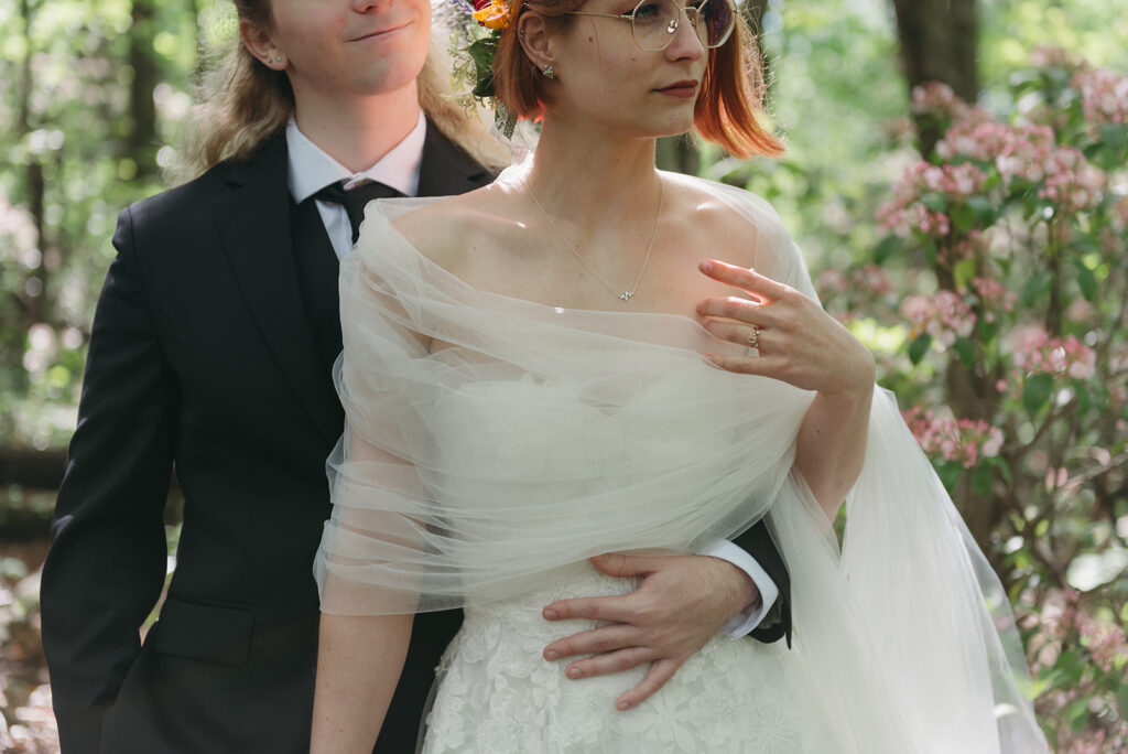 dreamy spring elopement in shenandoah national park