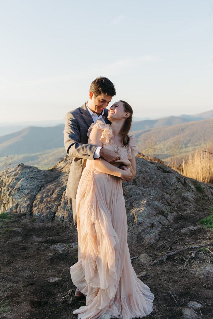 shenandoah national park elopement near swift run gap entrance